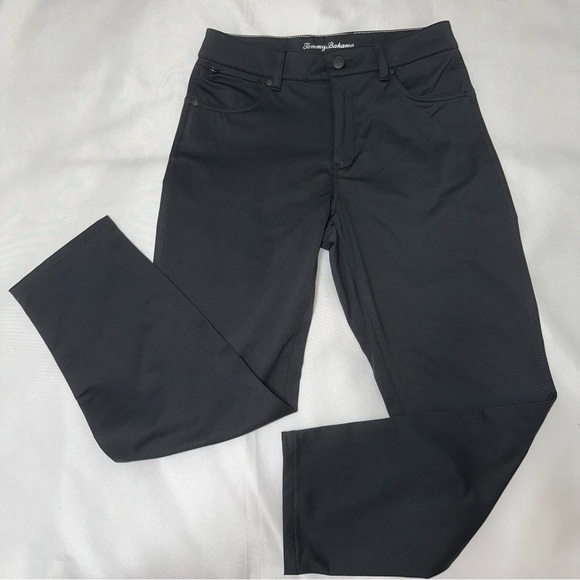 Tommy Bahama black pants ladies size 4 Kira Cay / City Pant - Picture 1 of 11